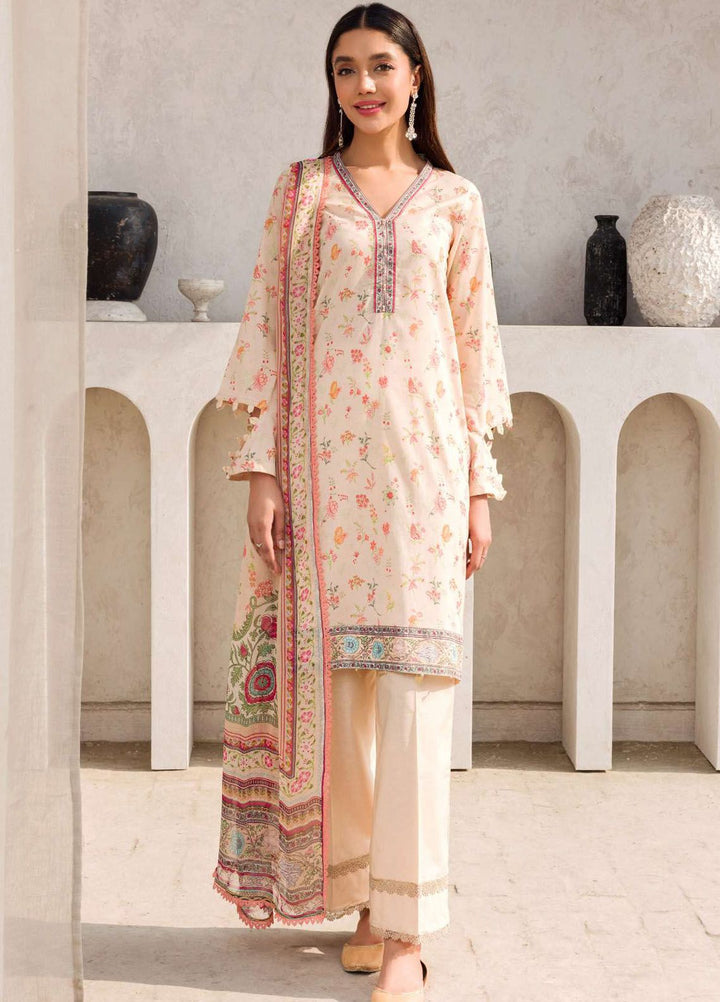 Rang By Motifz Printed Lawn Suit Unstitched 3 Piece MT24D 4604 Zarin - Summer Collection