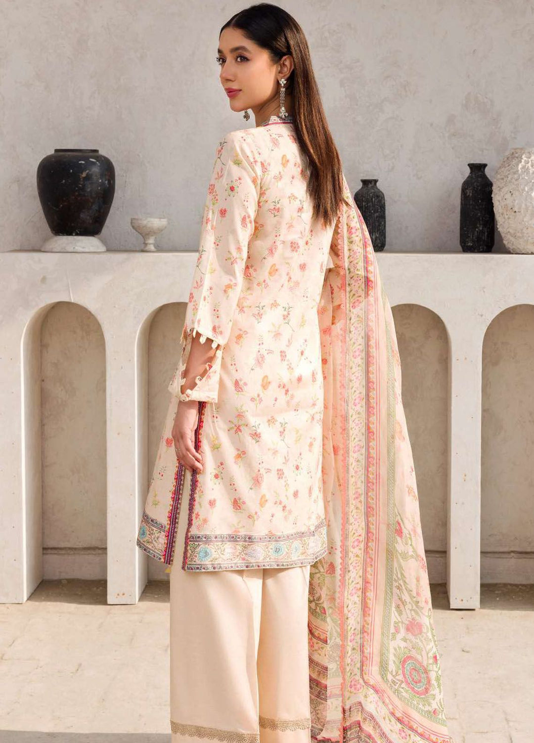 Rang By Motifz Printed Lawn Suit Unstitched 3 Piece MT24D 4604 Zarin - Summer Collection