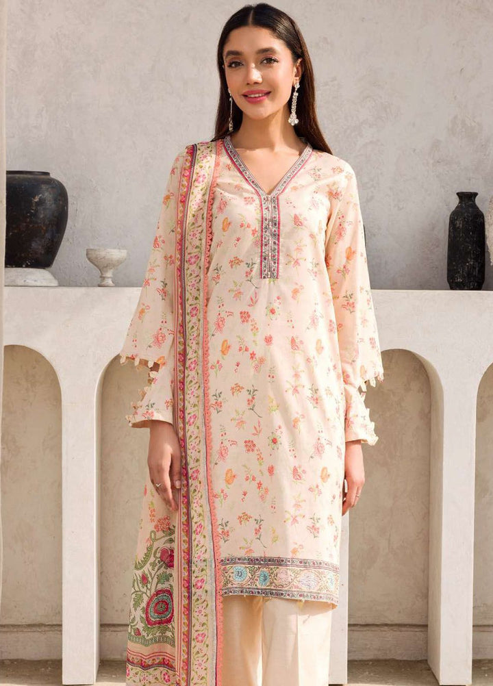 Rang By Motifz Printed Lawn Suit Unstitched 3 Piece MT24D 4604 Zarin - Summer Collection