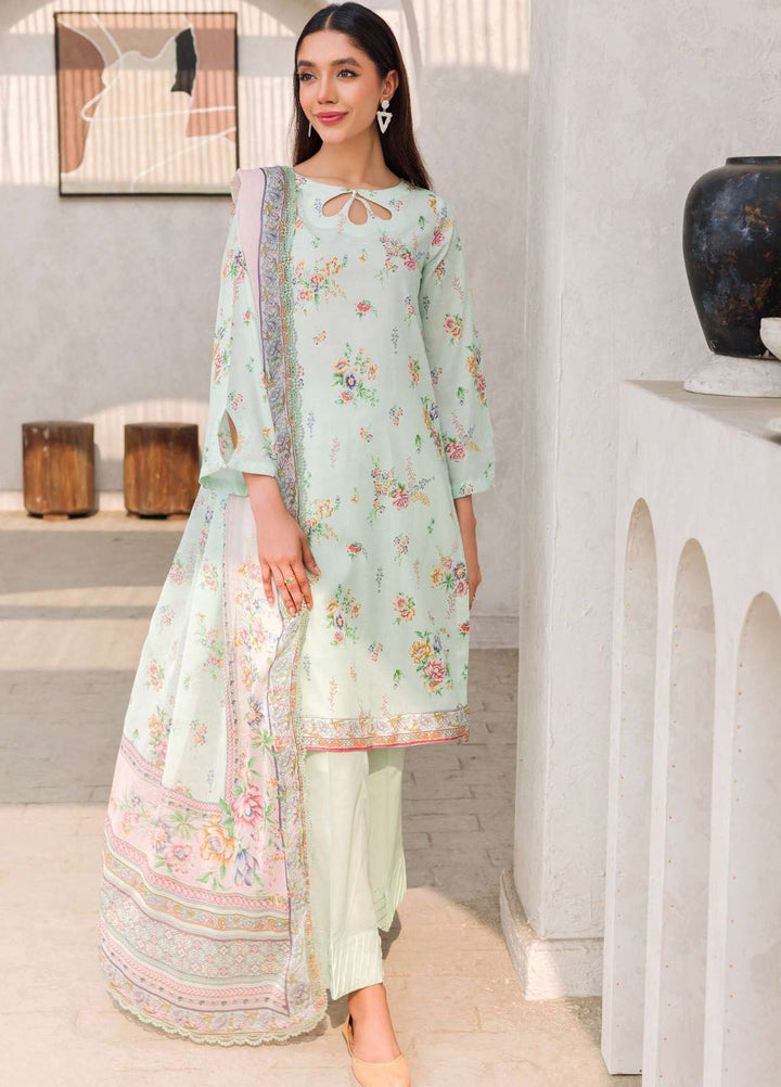 Rang By Motifz Printed Lawn Suit Unstitched 3 Piece MT24D 4606 Laina - Summer Collection