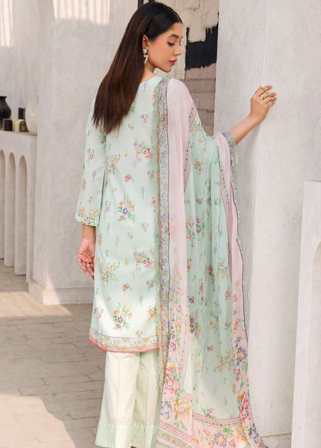 Rang By Motifz Printed Lawn Suit Unstitched 3 Piece MT24D 4606 Laina - Summer Collection
