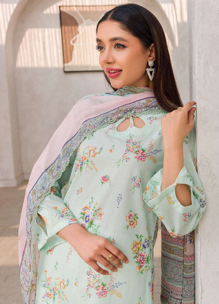 Rang By Motifz Printed Lawn Suit Unstitched 3 Piece MT24D 4606 Laina - Summer Collection