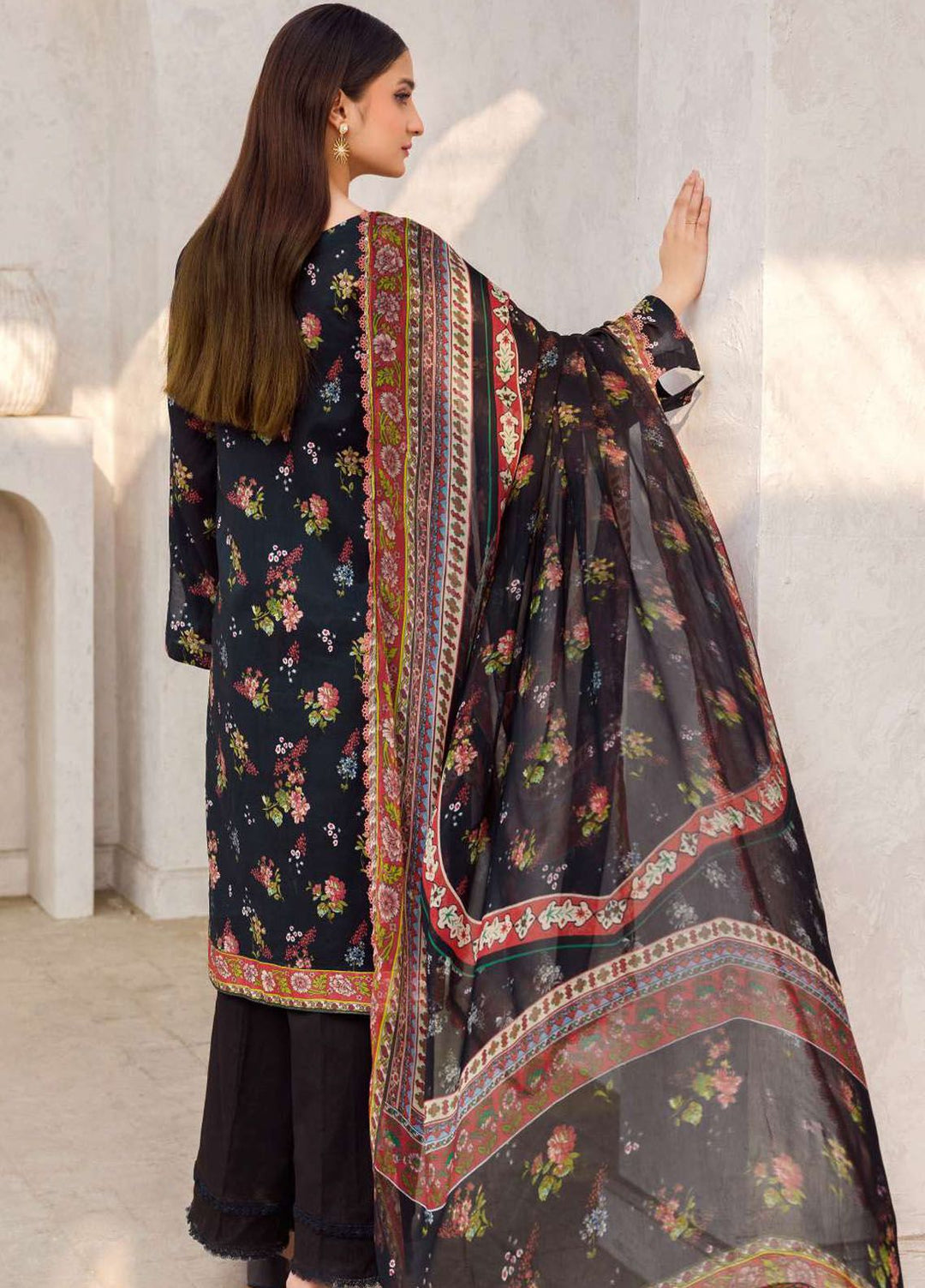 Rang By Motifz Printed Lawn Suit Unstitched 3 Piece MT24D 4607 Milan - Summer Collection