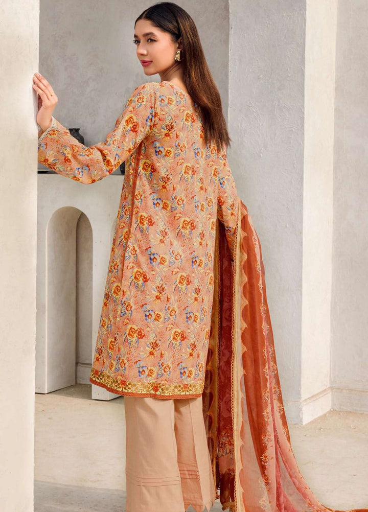 Rang By Motifz Printed Lawn Suit Unstitched 3 Piece MT24D 4608 Maysha - Summer Collection