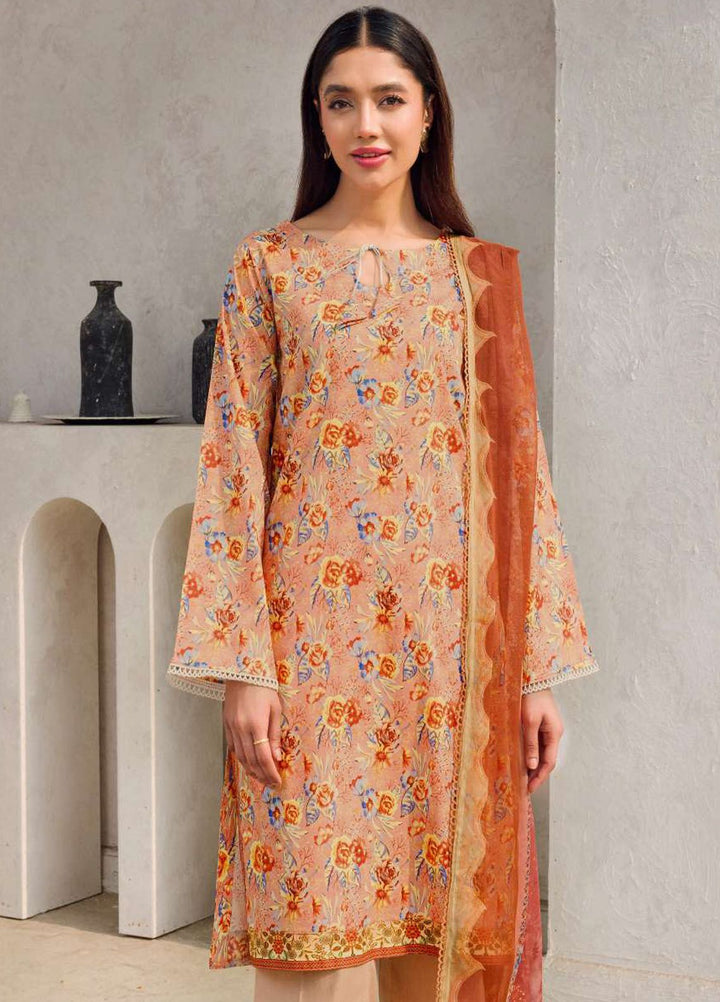 Rang By Motifz Printed Lawn Suit Unstitched 3 Piece MT24D 4608 Maysha - Summer Collection