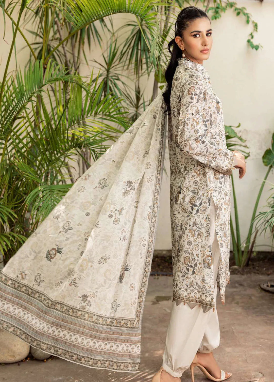 Rang By Motifz Printed Lawn Suit Unstitched 3 Piece MT24R5 4711 Aasma - Summer Collection