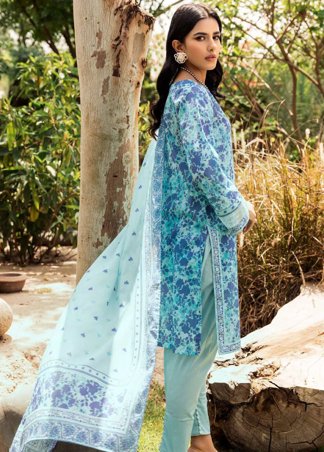 Rang By Motifz Printed Lawn Suit Unstitched 3 Piece MT24R5 4714 Gul - Summer Collection