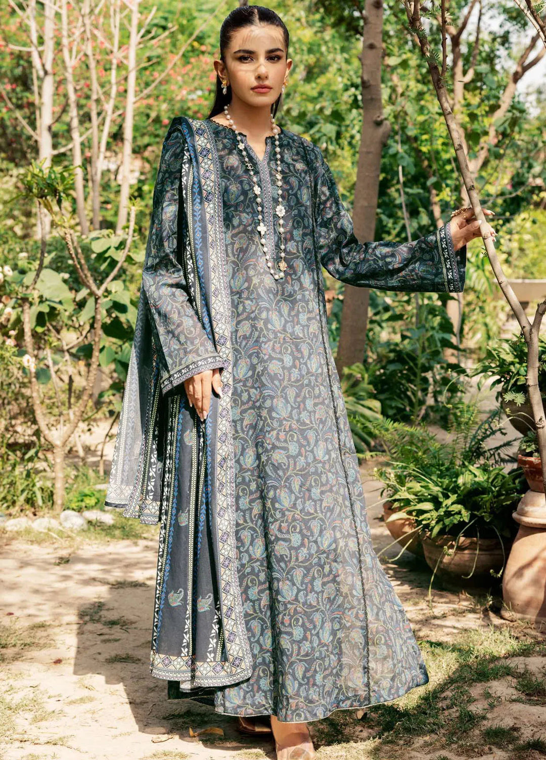 Rang By Motifz Printed Lawn Suit Unstitched 3 Piece MT24R5 4716 Sonam - Summer Collection