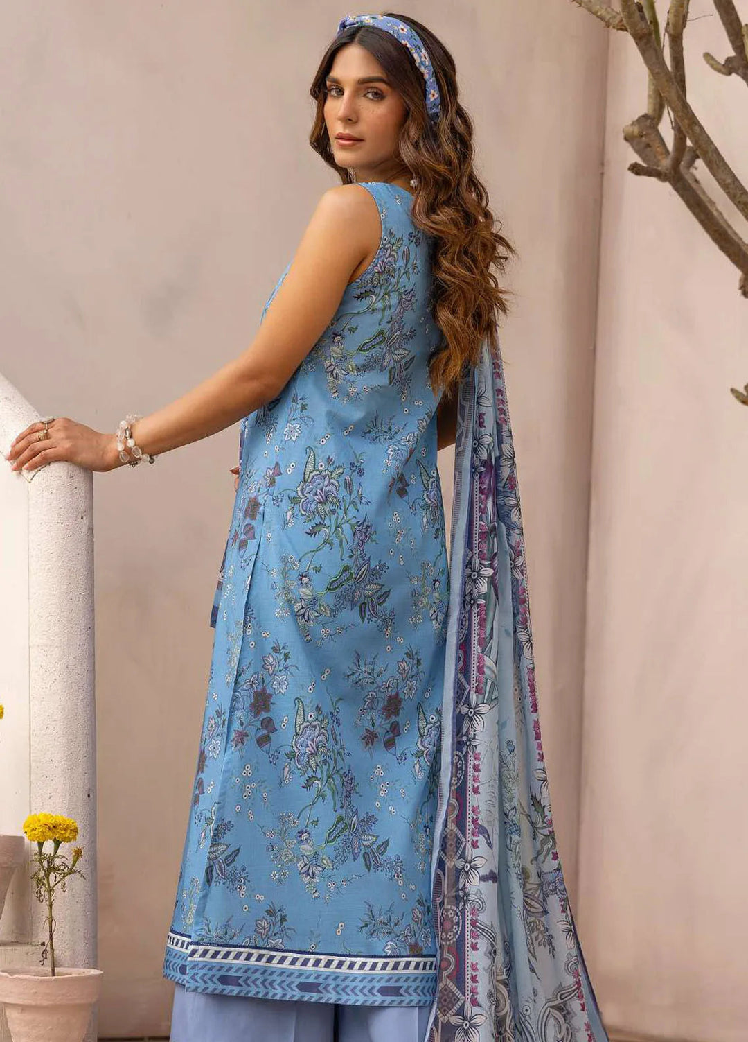 Rang by Motifz Printed Lawn Suit Unstitched 3 Piece MT25RL 5436 Paisley - Summer Collection