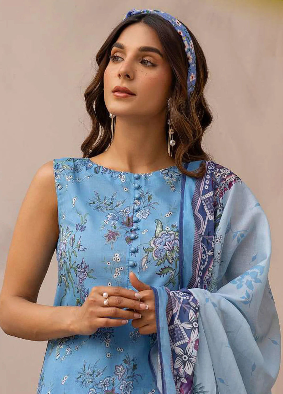 Rang by Motifz Printed Lawn Suit Unstitched 3 Piece MT25RL 5436 Paisley - Summer Collection