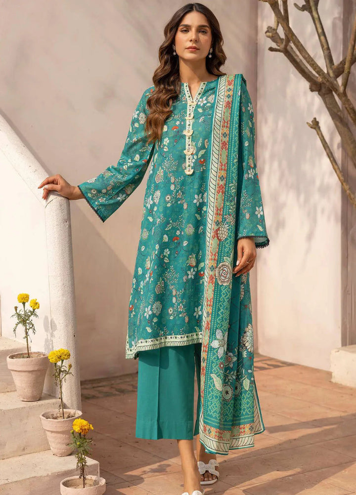 Rang by Motifz Printed Lawn Suit Unstitched 3 Piece MT25RL 5437 Zoe - Summer Collection