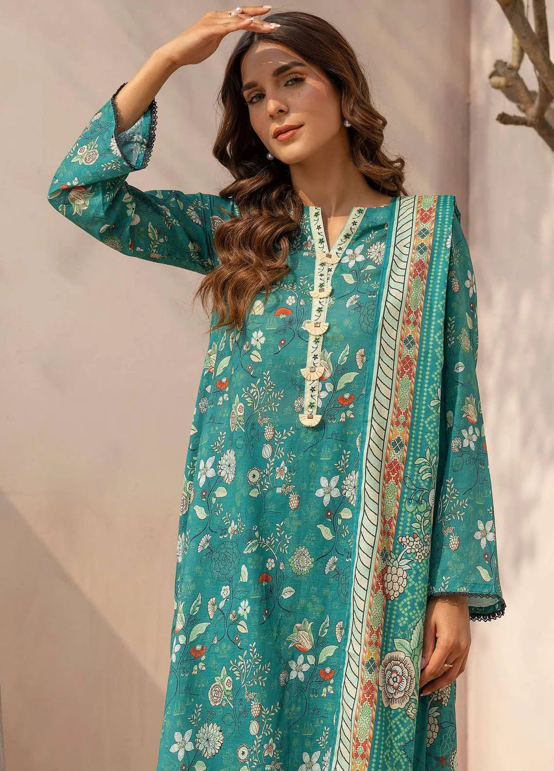 Rang by Motifz Printed Lawn Suit Unstitched 3 Piece MT25RL 5437 Zoe - Summer Collection