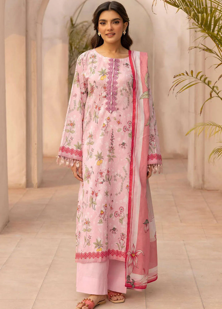 Rang by Motifz Printed Lawn Suit Unstitched 3 Piece MT25RL 5438 Ruby - Summer Collection