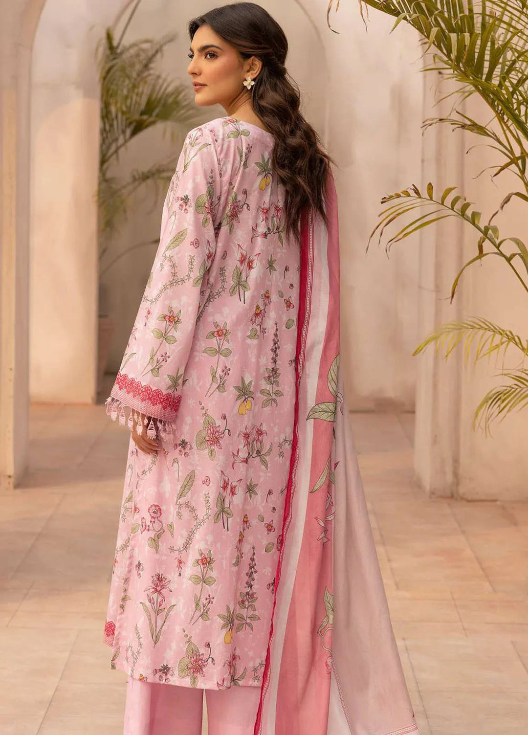 Rang by Motifz Printed Lawn Suit Unstitched 3 Piece MT25RL 5438 Ruby - Summer Collection