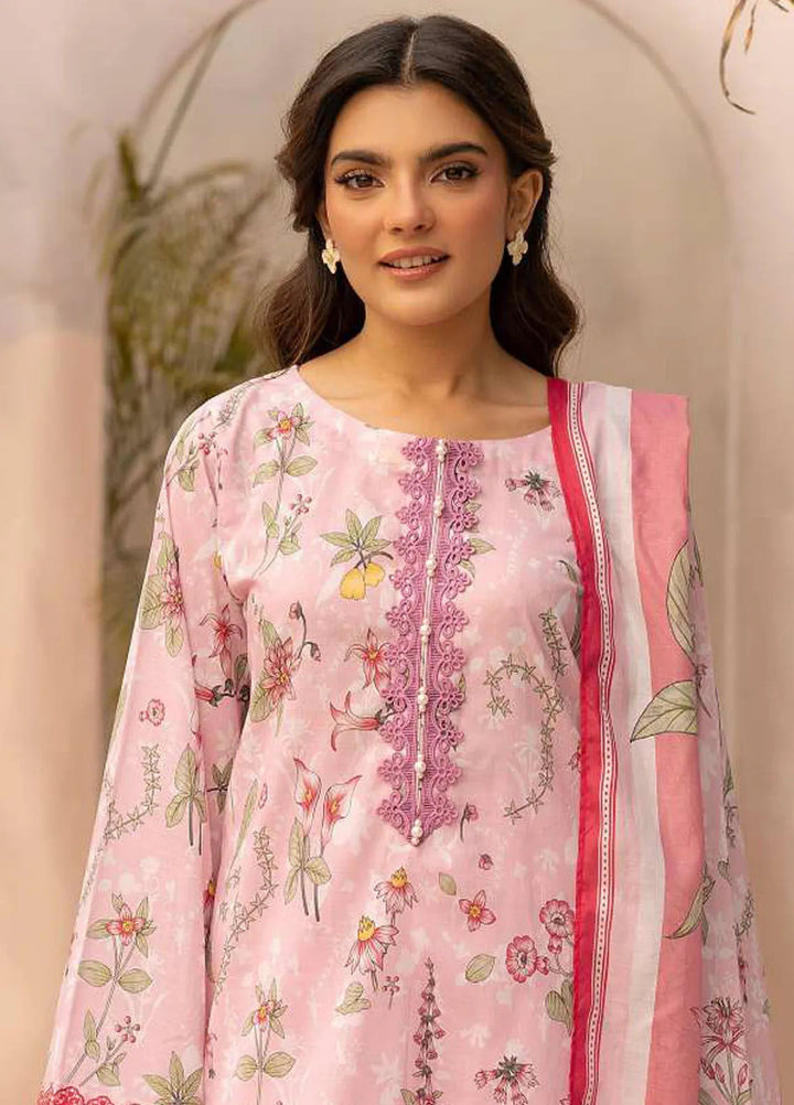 Rang by Motifz Printed Lawn Suit Unstitched 3 Piece MT25RL 5438 Ruby - Summer Collection
