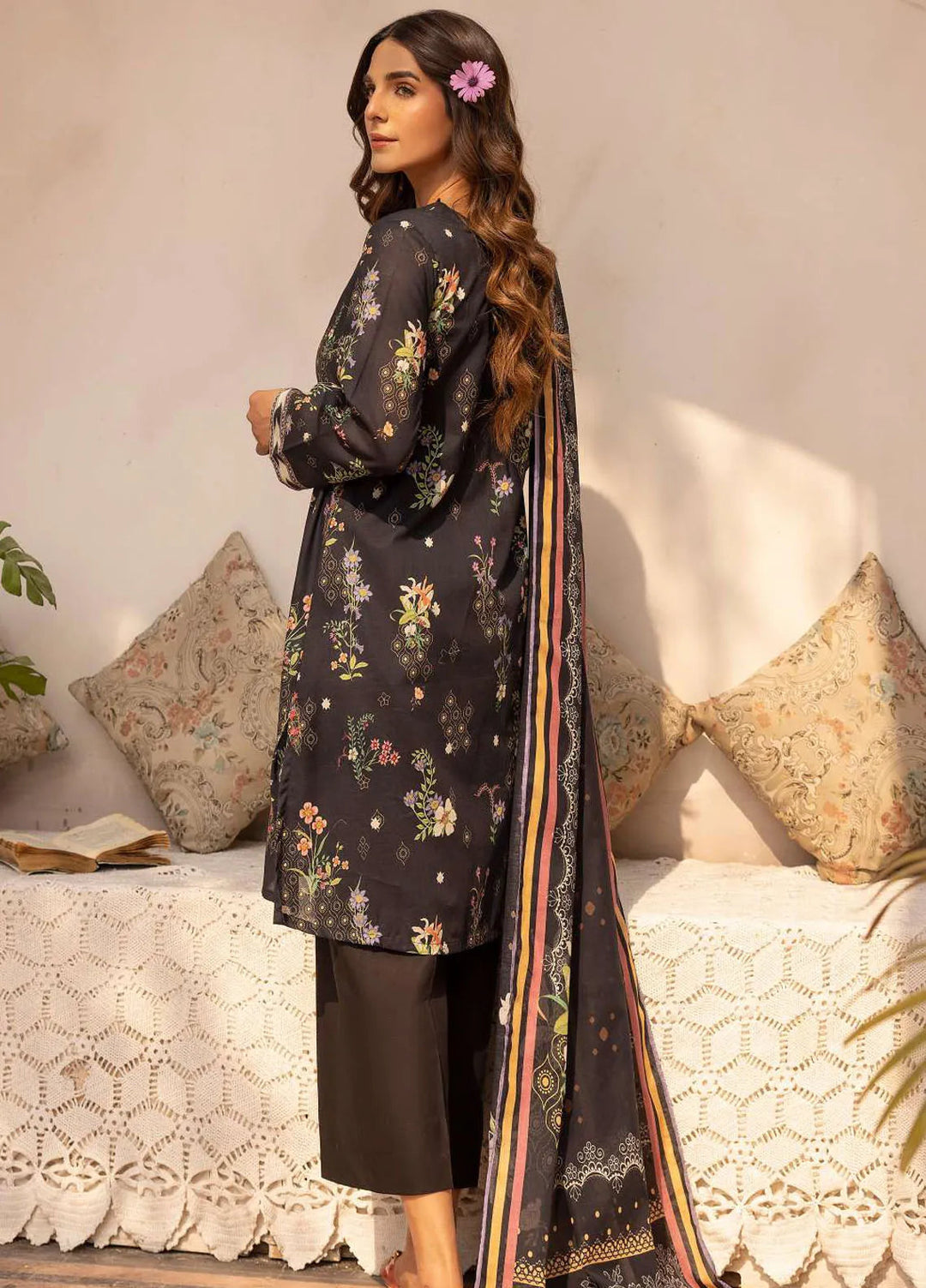 Rang by Motifz Printed Lawn Suit Unstitched 3 Piece MT25RL 5439 Amari - Summer Collection