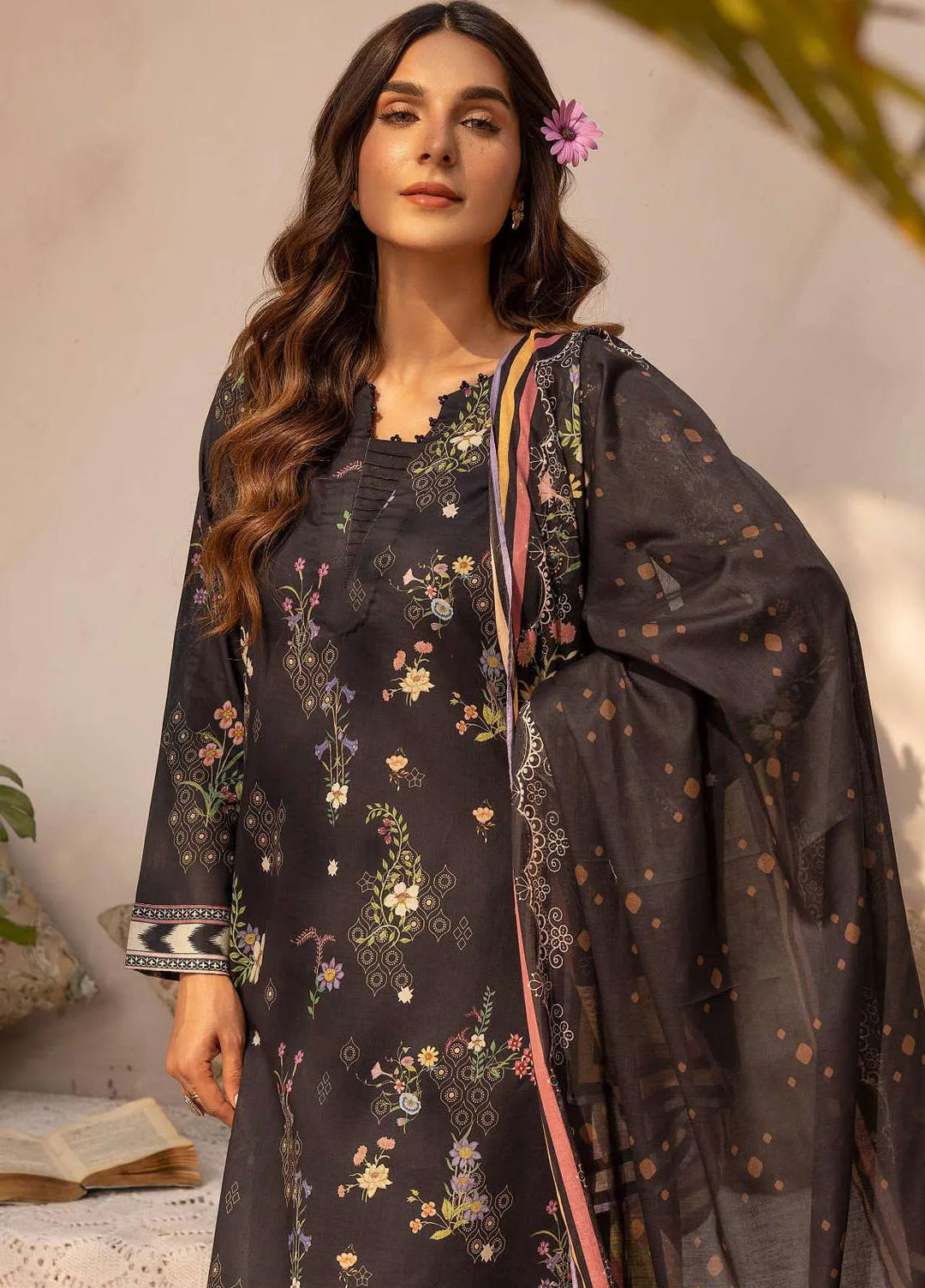 Rang by Motifz Printed Lawn Suit Unstitched 3 Piece MT25RL 5439 Amari - Summer Collection