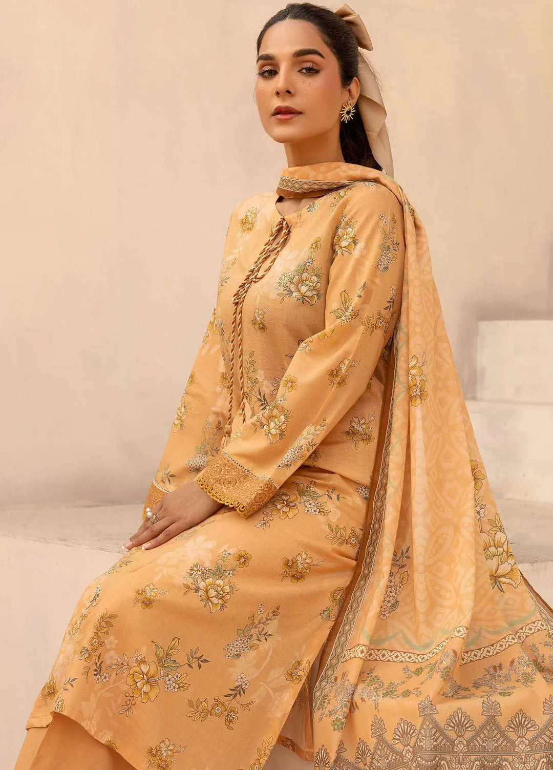 Rang by Motifz Printed Lawn Suit Unstitched 3 Piece MT25RL 5440 Sofia - Summer Collection