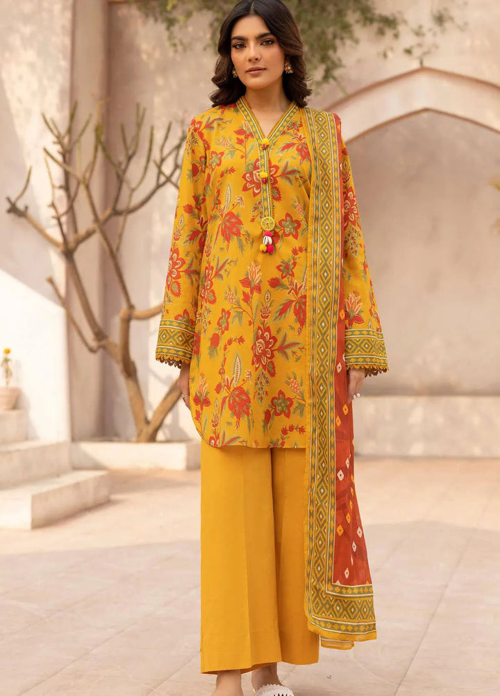 Rang by Motifz Printed Lawn Suit Unstitched 3 Piece MT25RL 5442 Reena - Summer Collection