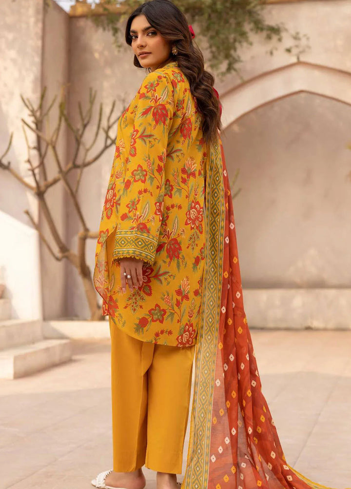 Rang by Motifz Printed Lawn Suit Unstitched 3 Piece MT25RL 5442 Reena - Summer Collection