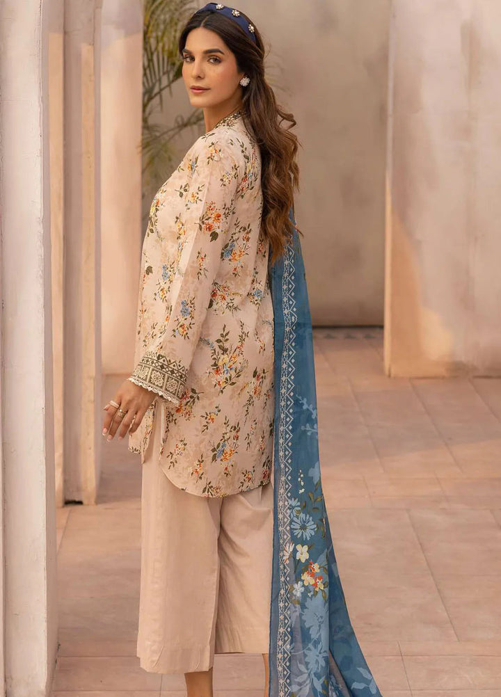 Rang by Motifz Printed Lawn Suit Unstitched 3 Piece MT25RL 5444 Amaya - Summer Collection