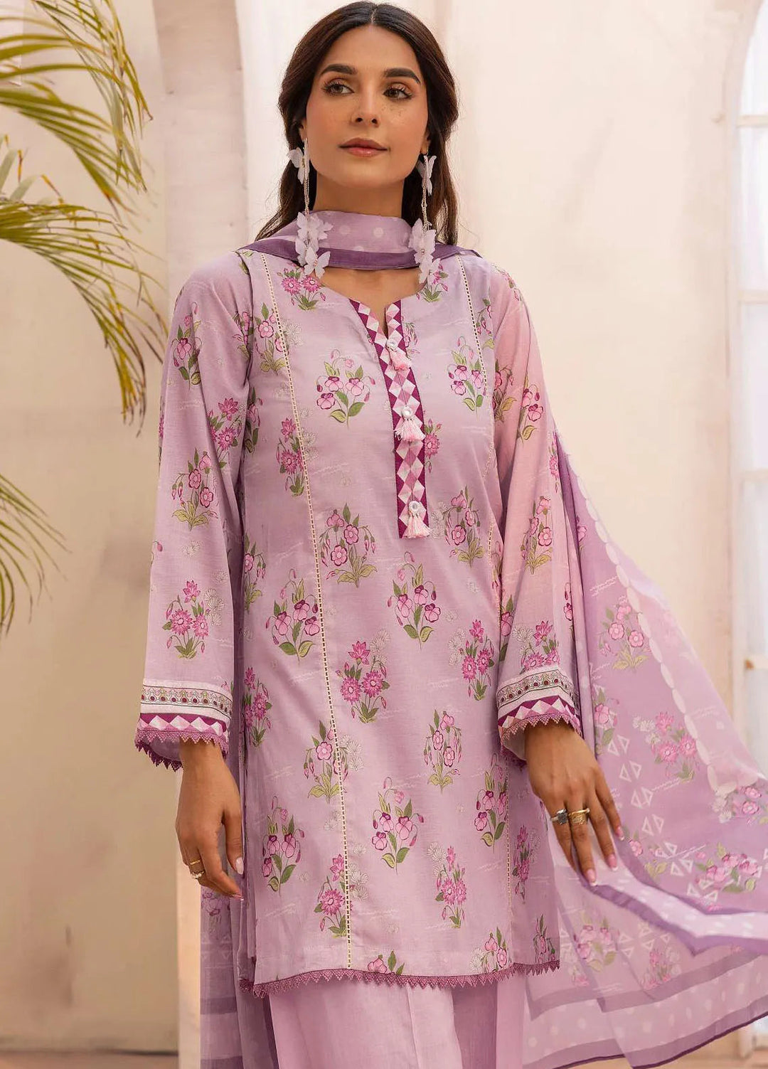 Rang by Motifz Printed Lawn Suit Unstitched 3 Piece MT25RL 5447 Laleh - Summer Collection