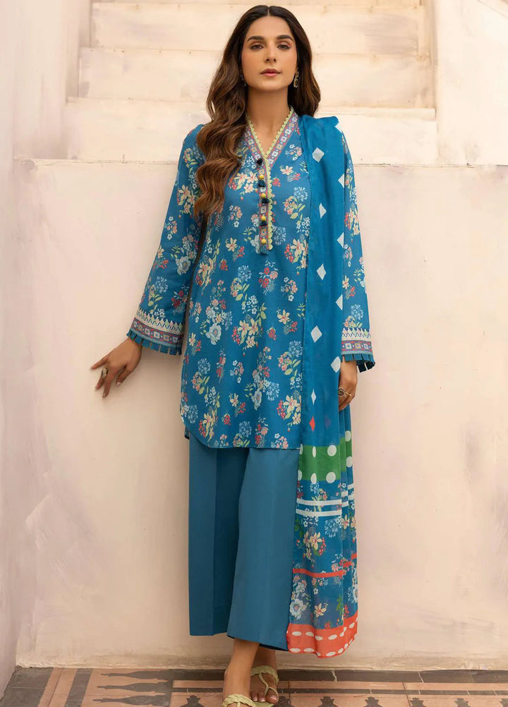 Rang by Motifz Printed Lawn Suit Unstitched 3 Piece MT25RL 5448 Raya - Summer Collection