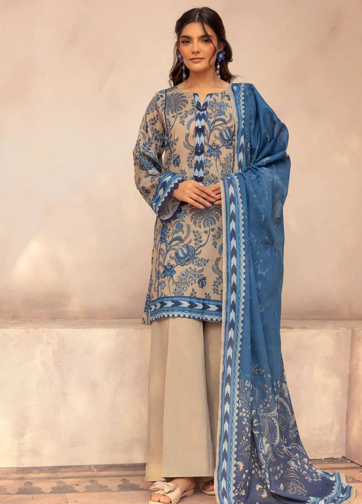 Rang by Motifz Printed Lawn Suit Unstitched 3 Piece MT25RL 5449 Raha - Summer Collection
