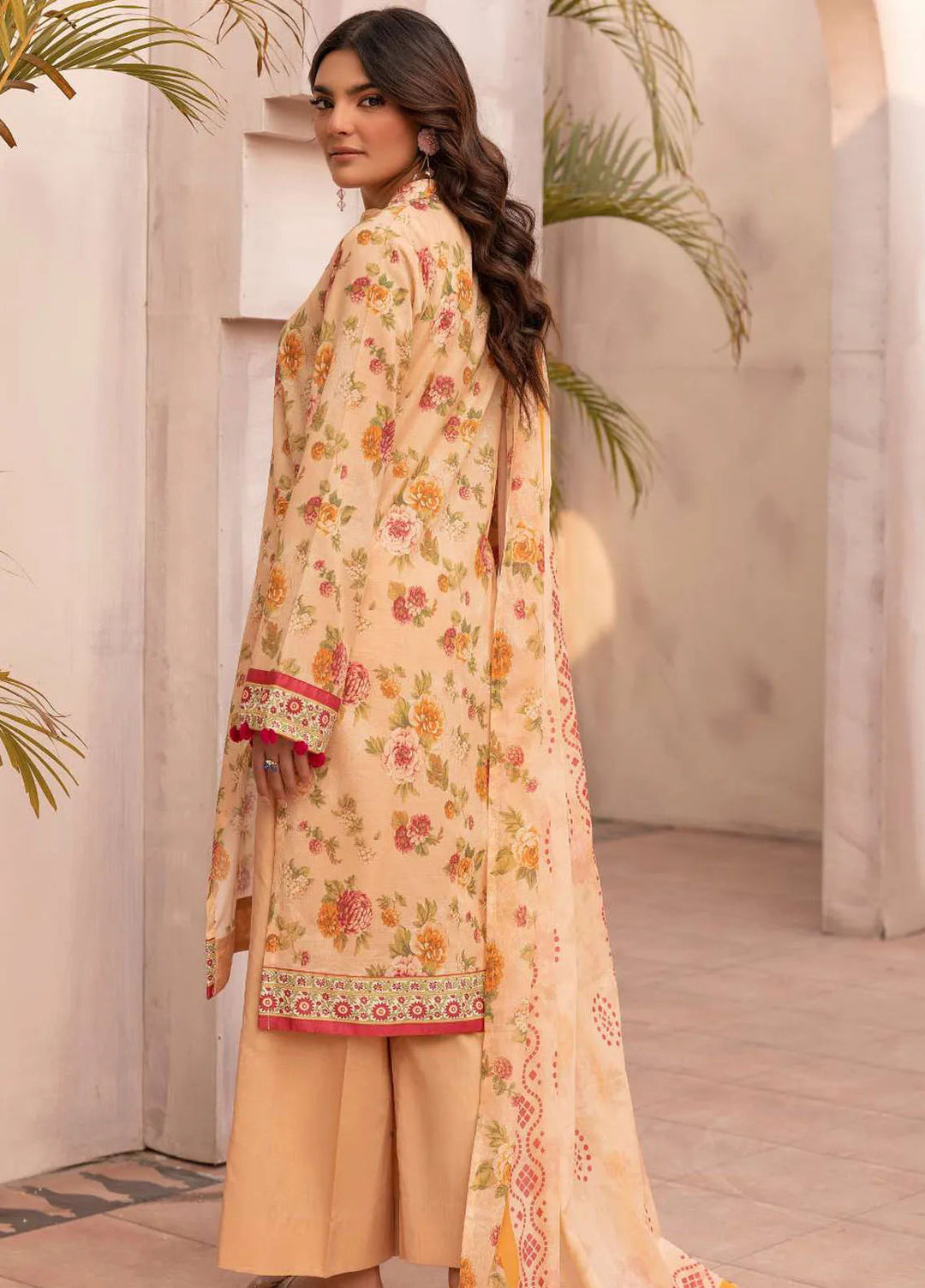 Rang by Motifz Printed Lawn Suit Unstitched 3 Piece MT25RL 5450 Mina - Summer Collection