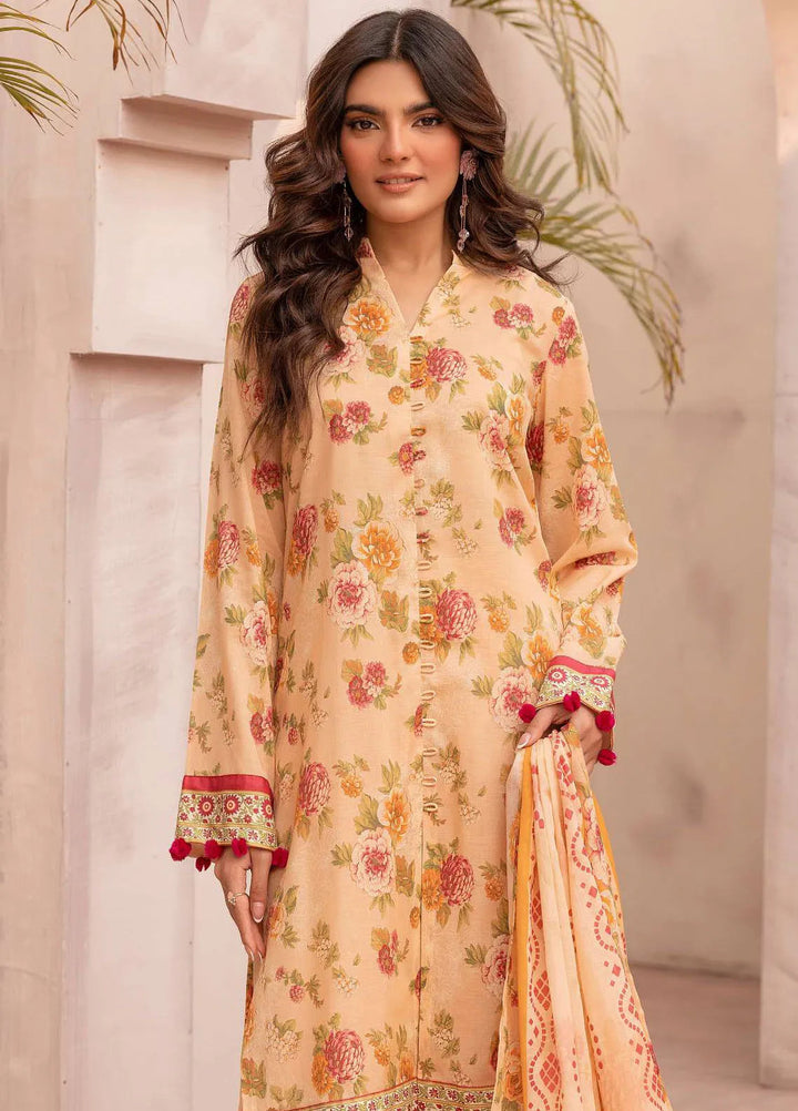 Rang by Motifz Printed Lawn Suit Unstitched 3 Piece MT25RL 5450 Mina - Summer Collection