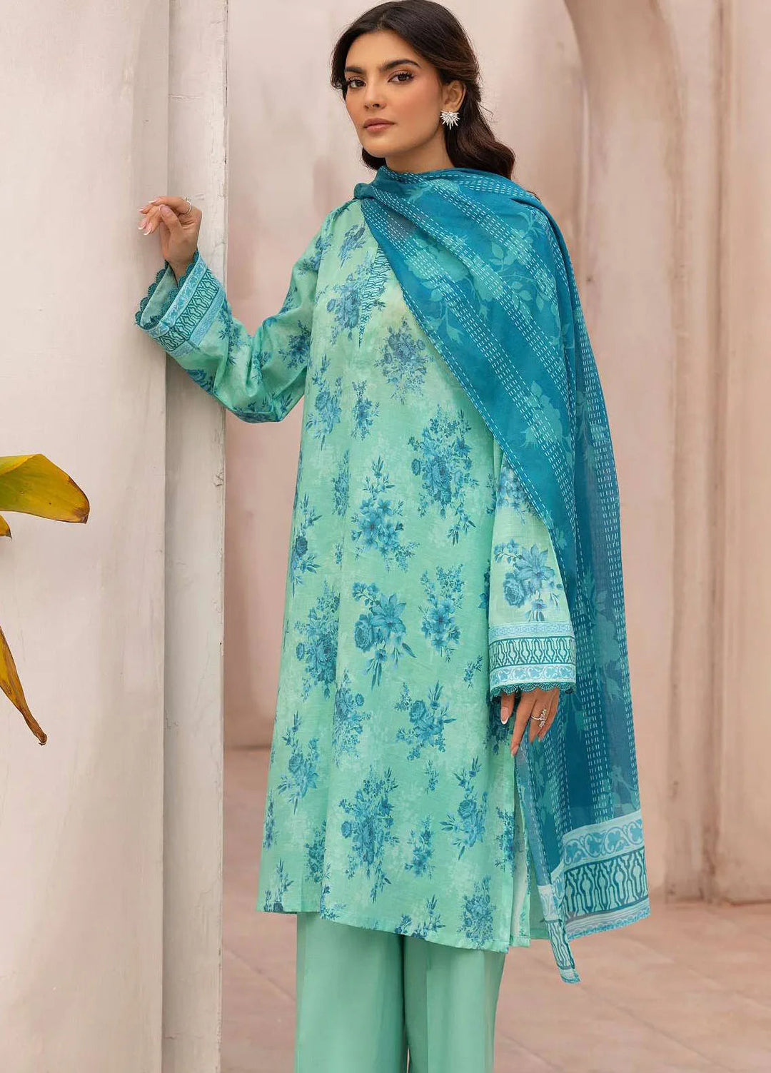 Rang by Motifz Printed Lawn Suit Unstitched 3 Piece MT25RL 5451 Sofia - Summer Collection