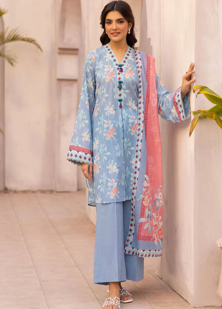 Rang by Motifz Printed Lawn Suit Unstitched 3 Piece MT25RL 5452 Vie - Summer Collection