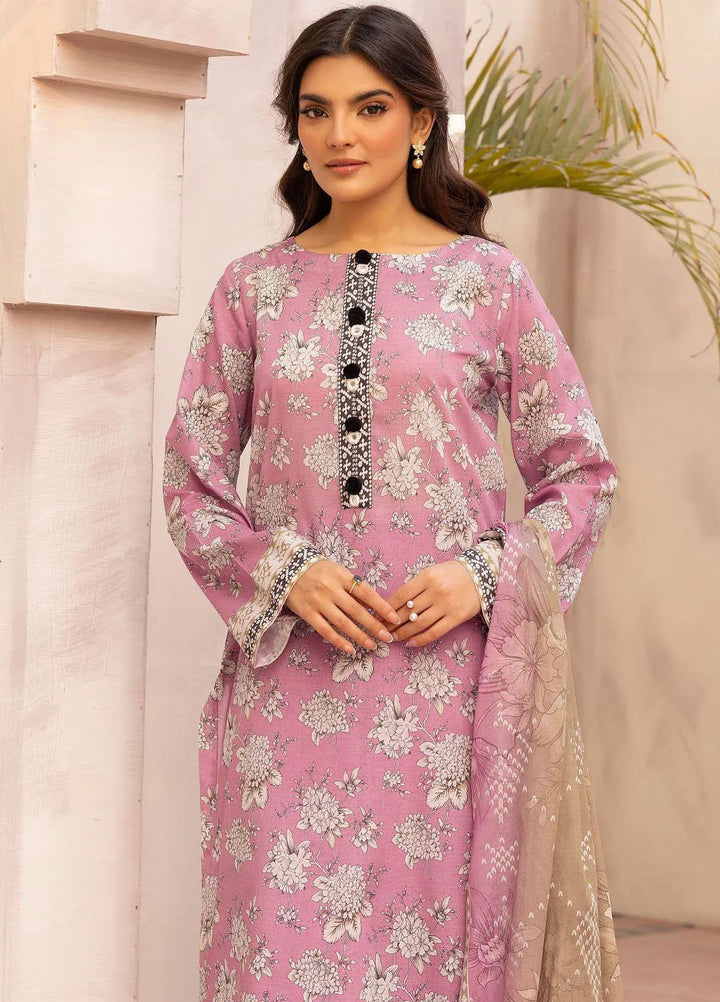 Rang by Motifz Printed Lawn Suit Unstitched 3 Piece MT25RL 5453 Cherie - Summer Collection