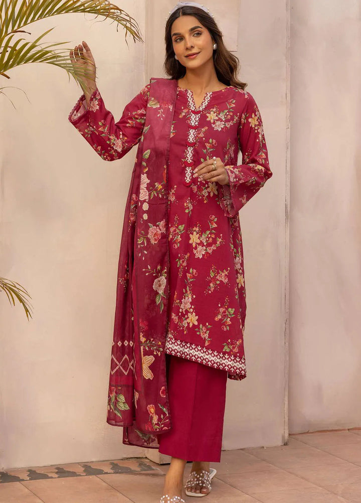 Rang by Motifz Printed Lawn Suit Unstitched 3 Piece MT25RL 5454 Cicel - Summer Collection