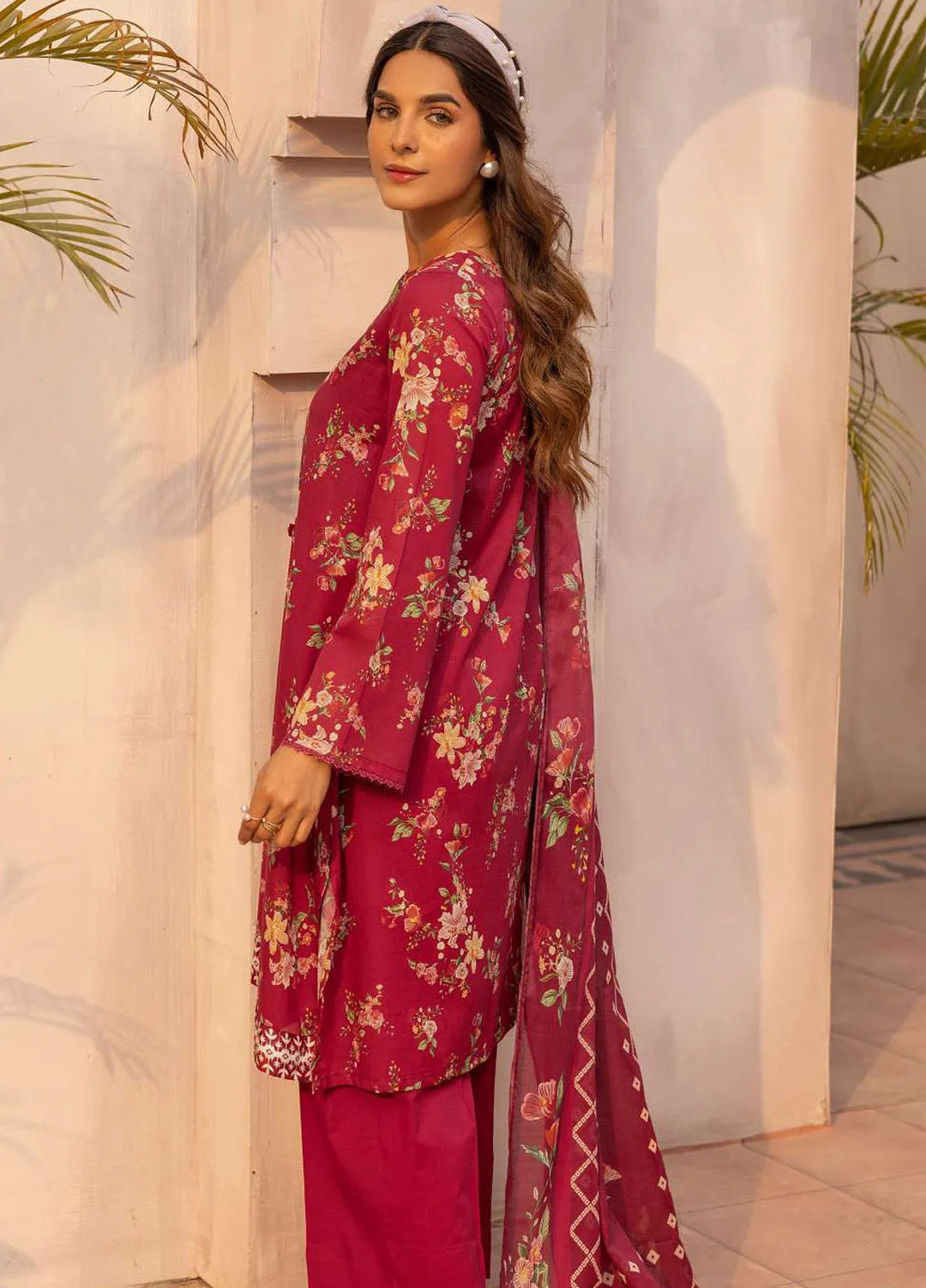 Rang by Motifz Printed Lawn Suit Unstitched 3 Piece MT25RL 5454 Cicel - Summer Collection