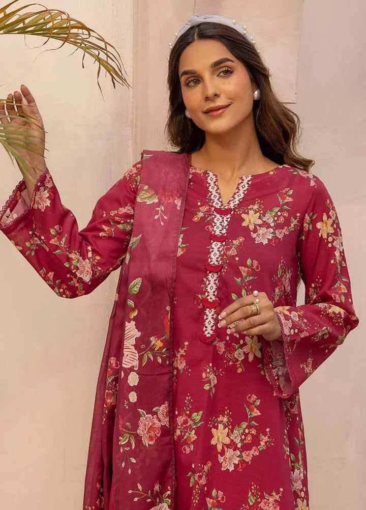 Rang by Motifz Printed Lawn Suit Unstitched 3 Piece MT25RL 5454 Cicel - Summer Collection