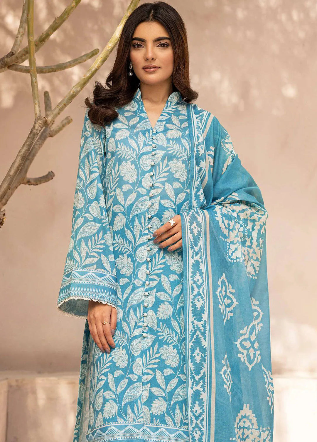 Rang by Motifz Printed Lawn Suits Unstitched 3 Piece 5508 Izel - Summer Collection