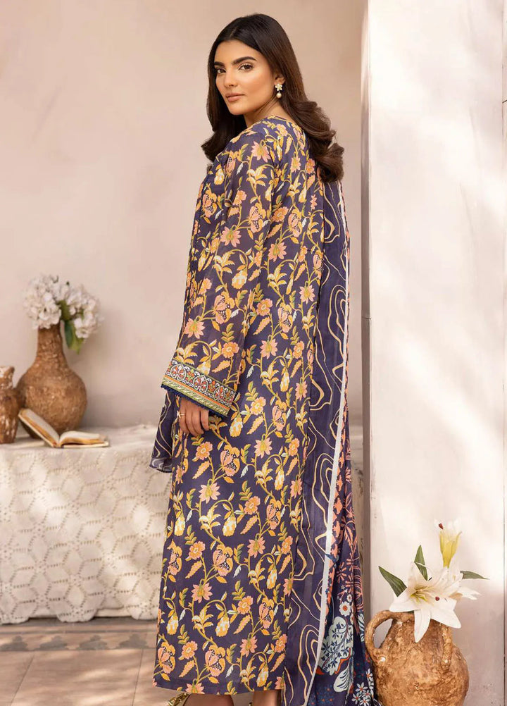 Rang by Motifz Printed Lawn Suits Unstitched 3 Piece 5512 Eyleen - Summer Collection