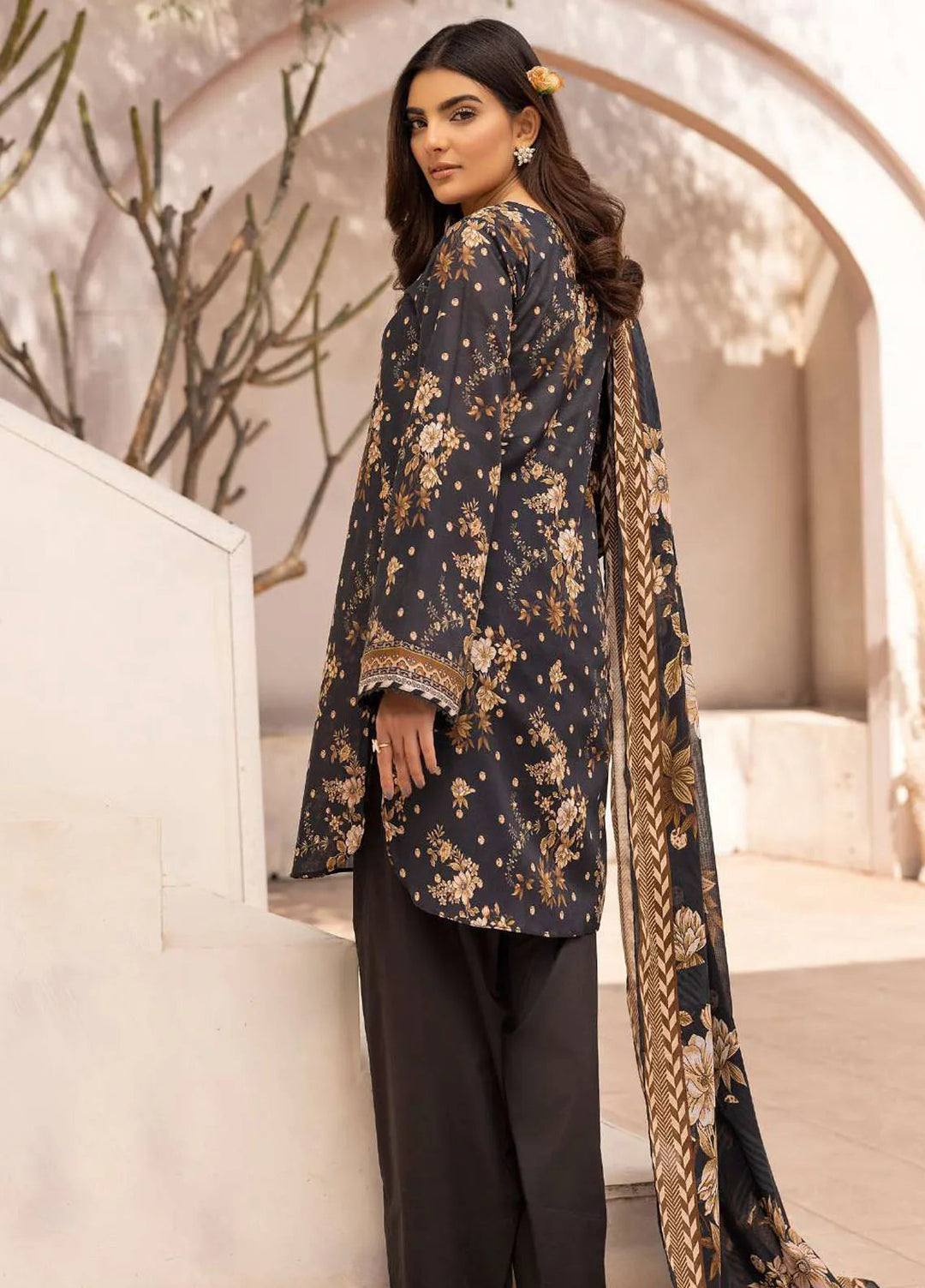 Rang by Motifz Printed Lawn Suits Unstitched 3 Piece 5514 Ozlem - Summer Collection