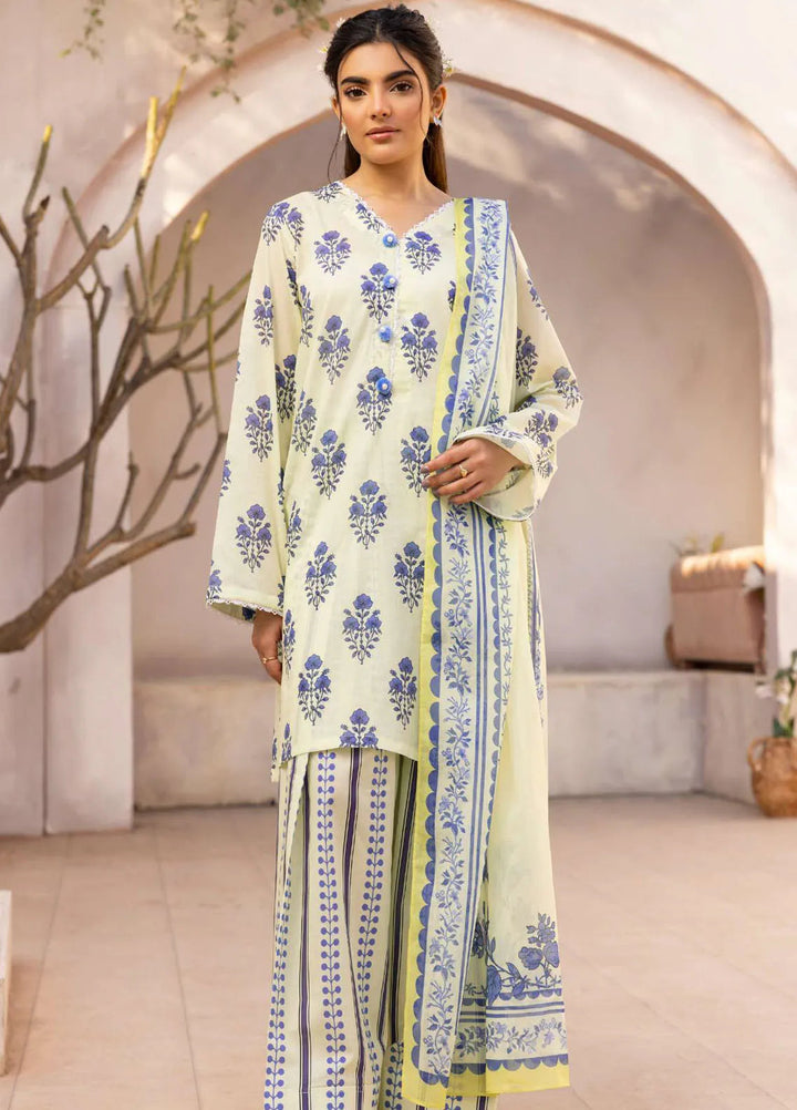 Rang by Motifz Printed Lawn Suits Unstitched 3 Piece 5516 Irene - Summer Collection