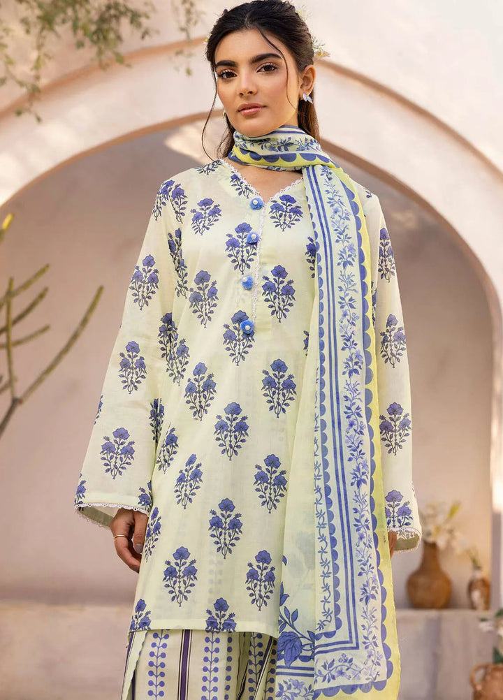 Rang by Motifz Printed Lawn Suits Unstitched 3 Piece 5516 Irene - Summer Collection