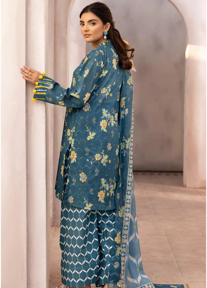 Rang by Motifz Printed Lawn Suits Unstitched 3 Piece 5522 Brea - Summer Collection