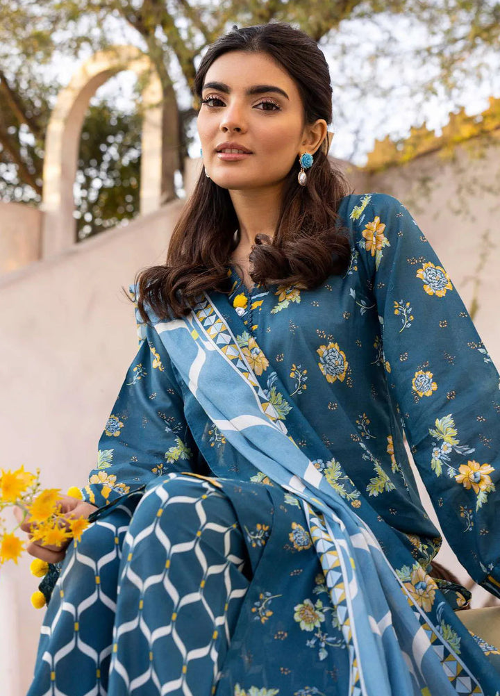 Rang by Motifz Printed Lawn Suits Unstitched 3 Piece 5522 Brea - Summer Collection
