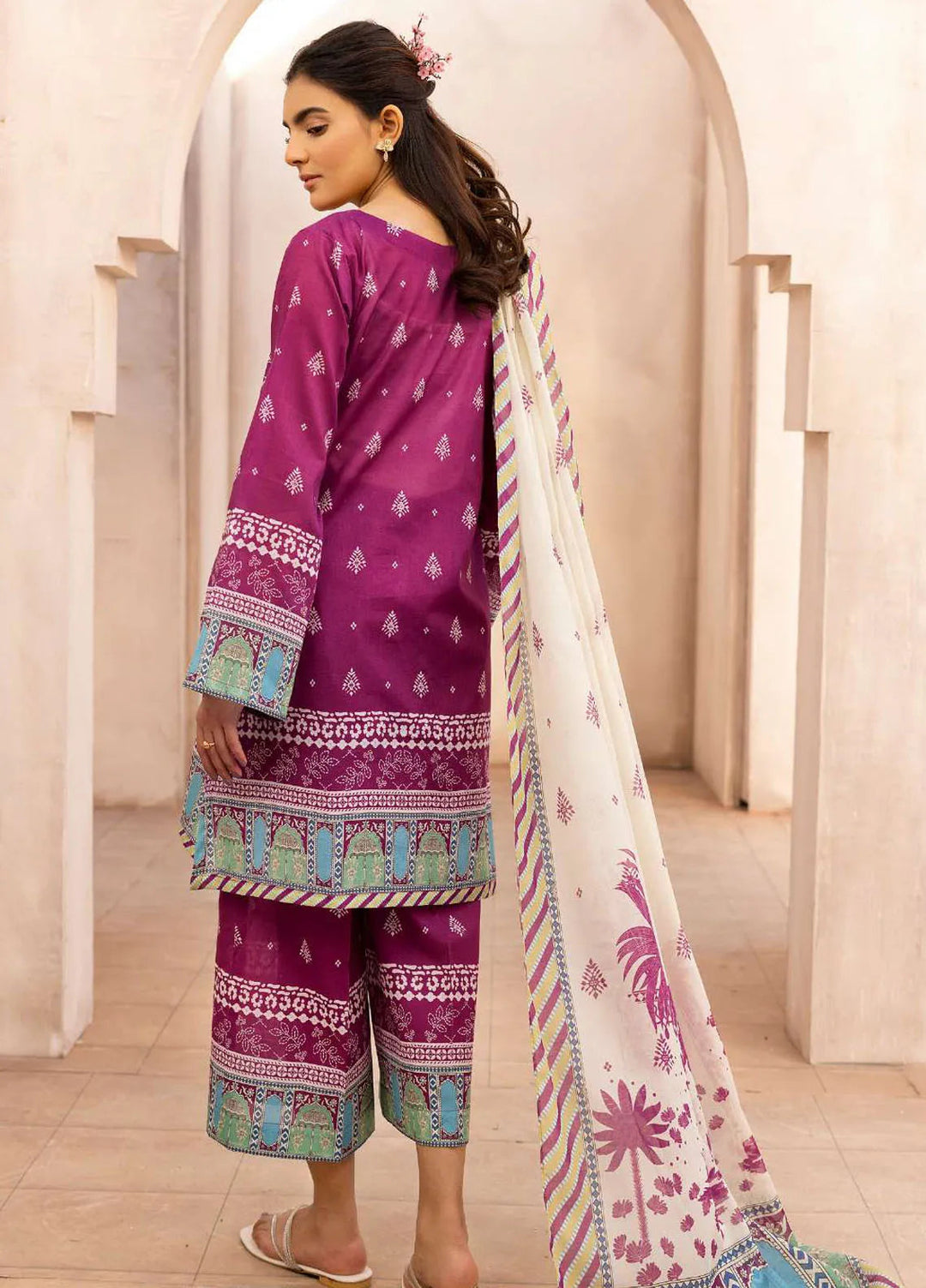Rang by Motifz Printed Lawn Suits Unstitched 3 Piece 5524 Nerissa - Summer Collection