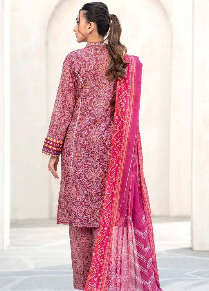 Rang By Motifz Printed Lawn Suits Unstitched 3 Piece MT23RL 4141 - Premium Collection