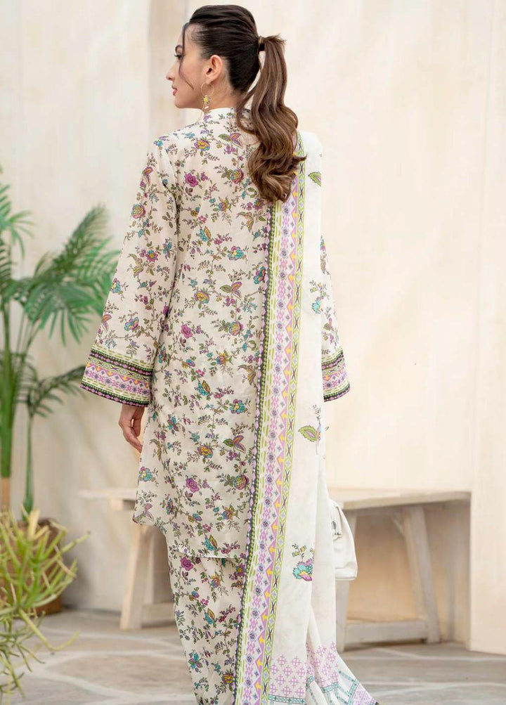 Rang By Motifz Printed Lawn Suits Unstitched 3 Piece MT23RL 4144 - Premium Collection