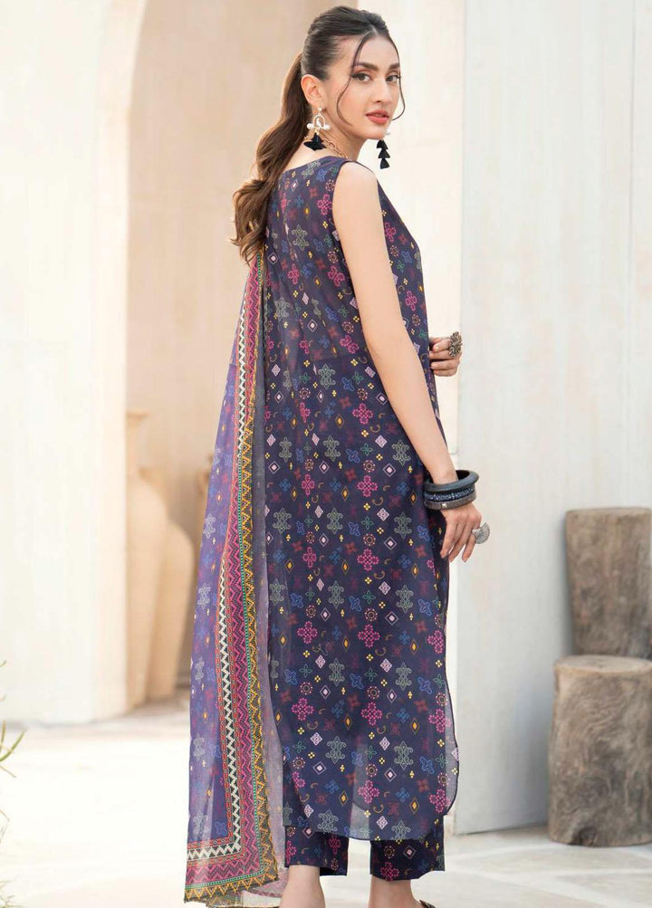Rang By Motifz Printed Lawn Suits Unstitched 3 Piece MT23RL 4145 - Premium Collection