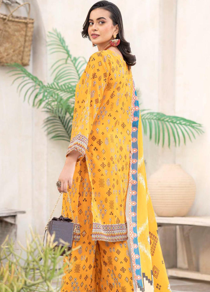 Rang By Motifz Printed Lawn Suits Unstitched 3 Piece MT23RL 4146 - Premium Collection