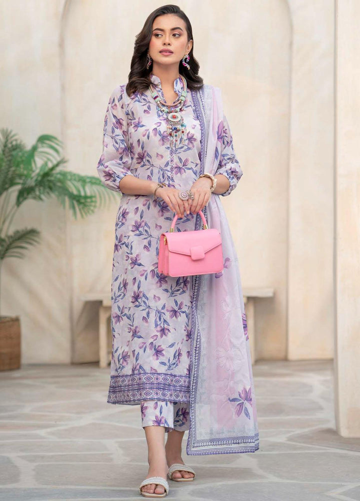 Rang By Motifz Printed Lawn Suits Unstitched 3 Piece MT23RL 4147 - Premium Collection