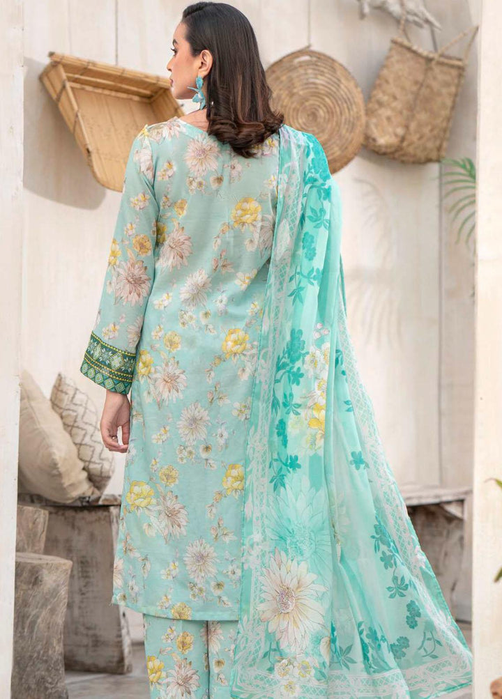 Rang By Motifz Printed Lawn Suits Unstitched 3 Piece MT23RL 4148 - Premium Collection